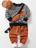 SHEIN Jeune Garçon À Rayures Pantalon & Sweat-shirt & Sac