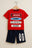 T-shirt + short garçon G-004